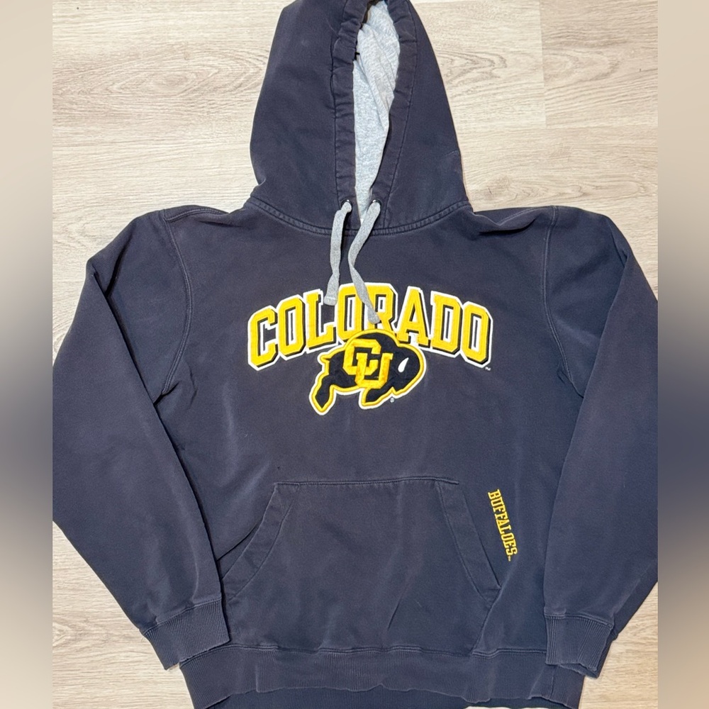 Champion Colorado Buffaloes Football Embroidered Sweatshirt